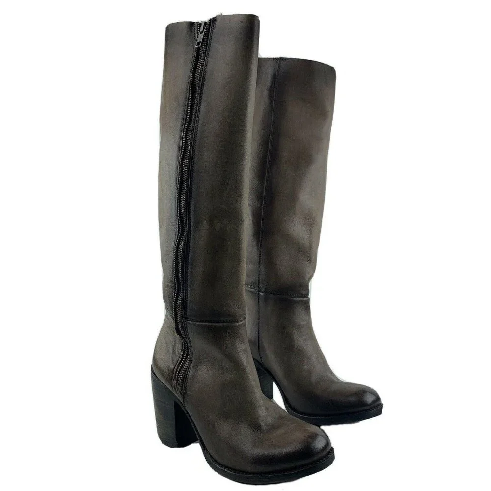 FreeBird by Steven‎ Womens 9 Beau Brown Cognac Knee
